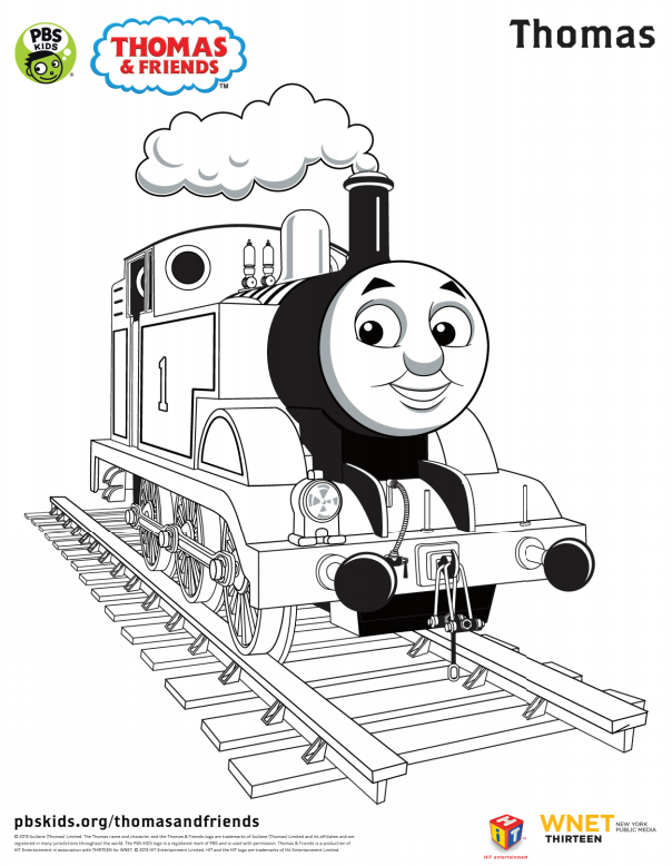 Thomas And His Friends Coloring Pages