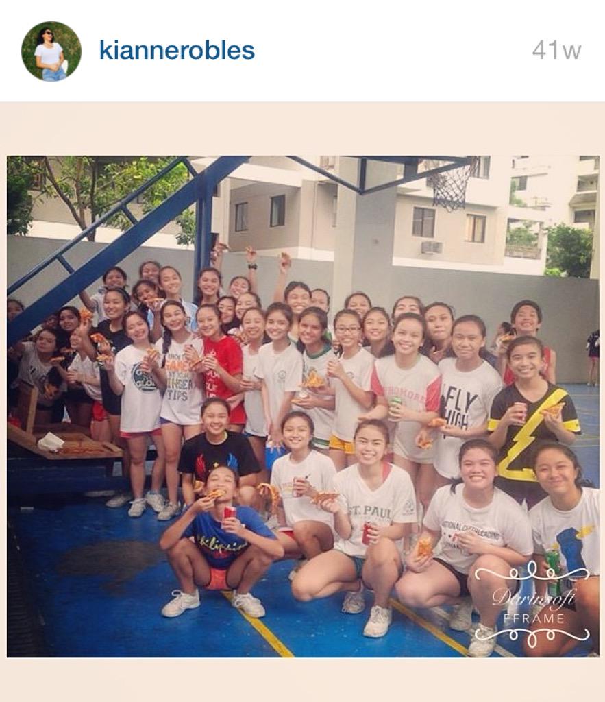 kailamags_'s tweet photo. Awww throwback when #Pep7 went to train at my house 💛💚 hehehe plus celebrated Kianne's bday there 😄 http://t.co/j5sY6OATd6