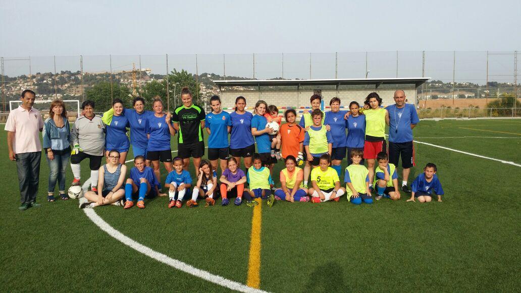 El nostre agraïment a totes les participants i assistents a el dia de portes obertes al futbol femení
