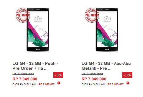 KorbanTrend's tweet photo. I rarely tweet about gadget, tapi LG G4 #adawwww cek di @LazadaID buruan! http://t.co/sydhlAaEme http://t.co/1HXxppurHm