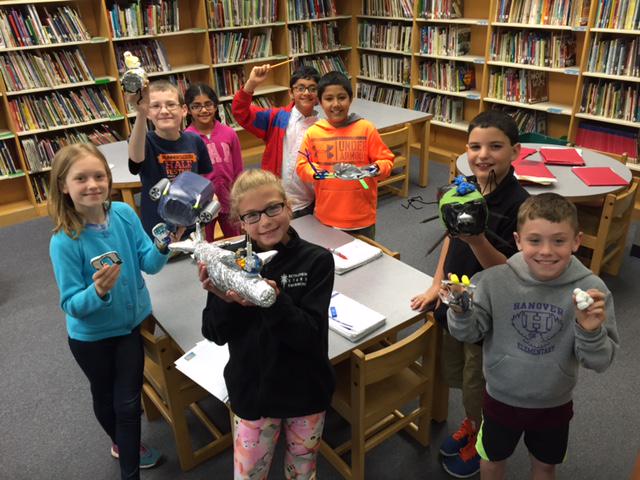 MrsGreenGifted's tweet photo. Wow! We made a lot of cool things this year! @HanoverPTA #stretchlearning #BASDProud #pegasus http://t.co/GWM9zkZGy3