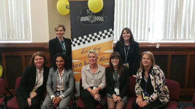 Cumbriapolice's tweet photo. Cumbrian officers and staff at today's women in policing conference #100wip http://t.co/6kjNUqT49W
