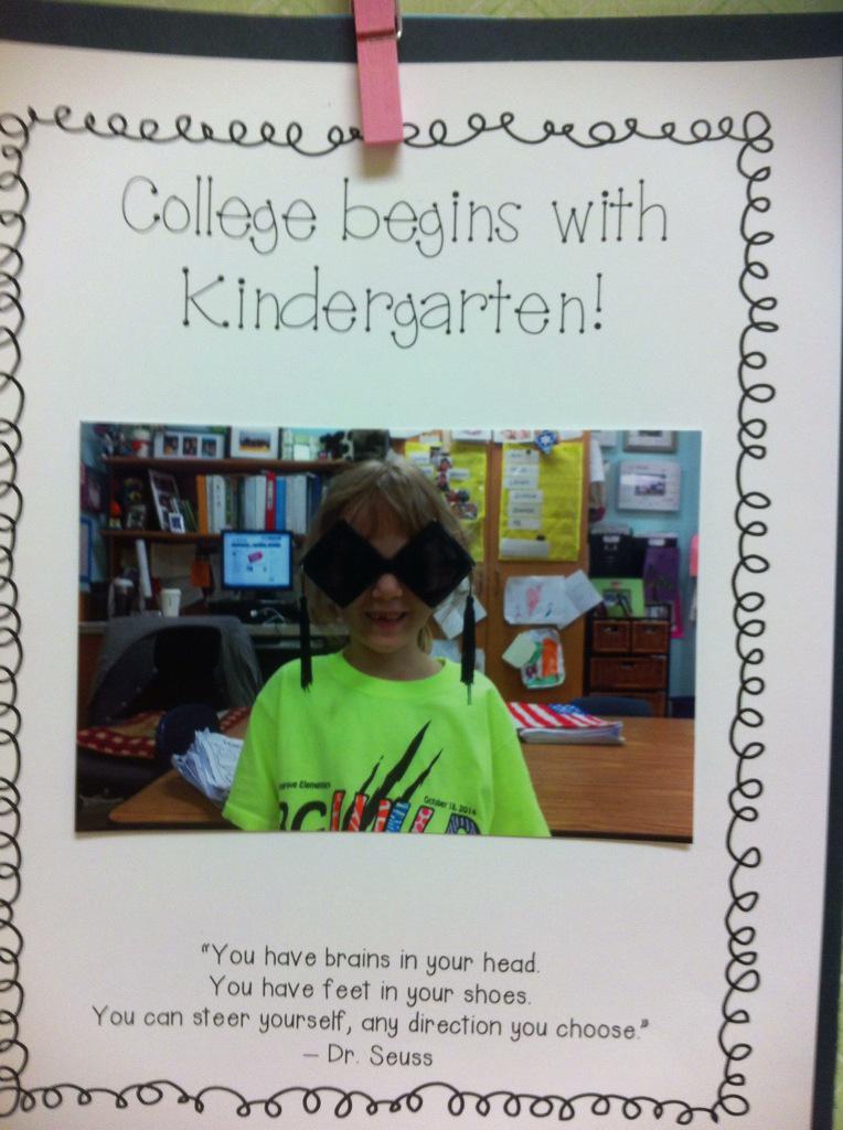College begins in kinder! #hisd #houstonisd #briargrove