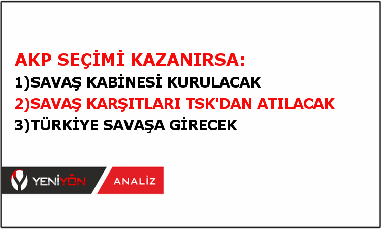 EmreUslu's tweet photo. AKP kazanırsa Türkiye savaşa girecek - http://t.co/b6tWhKPEpL http://t.co/i5Wdc1JfKX