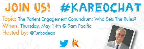 TebraOfficial's tweet photo. One more hour until @Turbodean leads our #KareoChat on #PatientEngagement. Hope to see you: @Resultant @dchou1107 http://t.co/ZcDxIZisNB