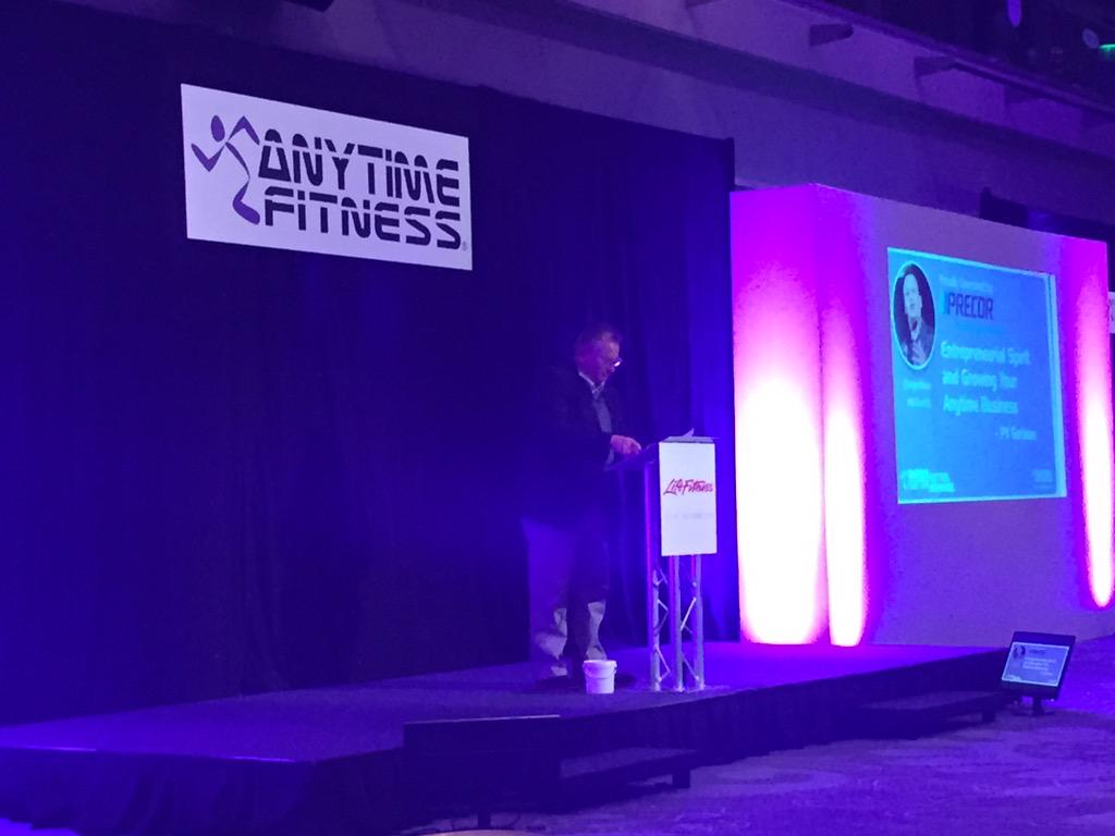 AFBicester's tweet photo. Thanks for the inspirational talk @pygerbeau @AnytimeFitUK #AFConf15 http://t.co/N8mjGvfFXm