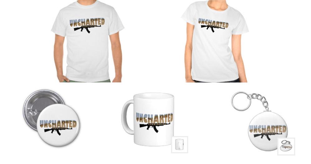 GameOnOnline's tweet image. New products! Uncharted Territories. Check them out here: zazzle.co.uk/gameoncollecti…