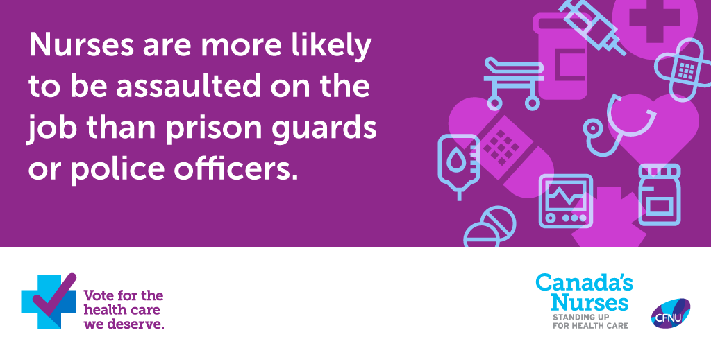 ontarionurses's tweet photo. #Nursing is dangerous work. #ReportHazards #NursingWeek @CFNU http://t.co/MvQyxnvgYe