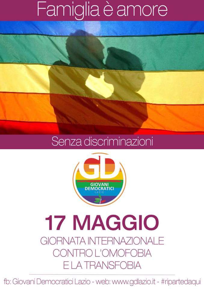 GDLazio's tweet photo. #FamigliaÈAmore obiettivo #MatrimonioEgualitario passando per #UnioniCivili @Arcigay @FamArcobaleno @GayCenterItalia http://t.co/OI3b3ANuGa