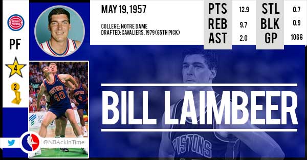 Happy Birthday Bill Laimbeer     