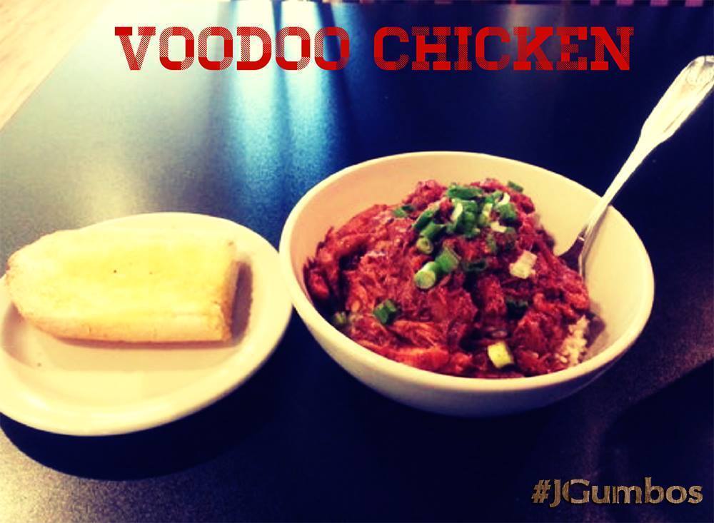 jgumbos's tweet photo. Our Voodoo Chicken may just put a spell on you!!! #JGumbos #FoodForTheSoul #CajunNation http://t.co/awt5TXu5vK http://t.co/is0FVGNvjo