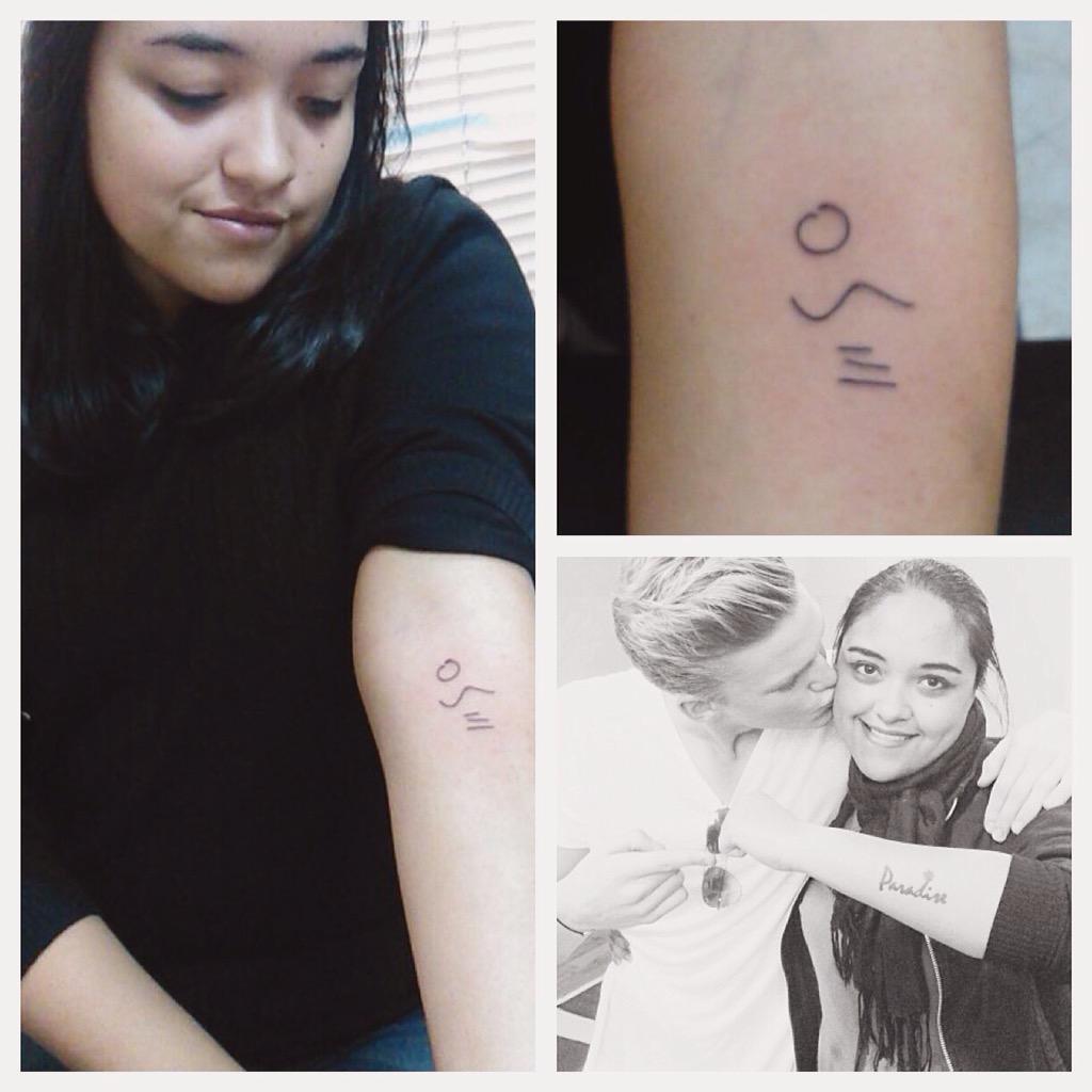 MeliLadino's tweet photo. Help me! @CodySimpson need to see my new tattoo! #SunWaterEarth!!! RT this please! http://t.co/0iW0OQwKht