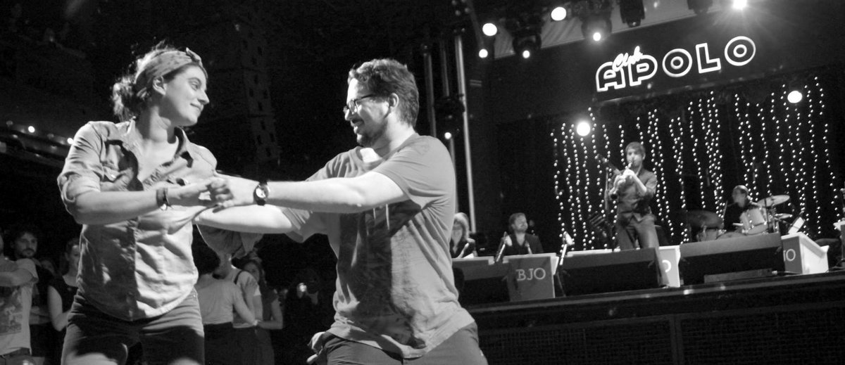 La Cristina i el Ferran d <a href="/swingtarragona/">Swing is in the Air</a> vindran al #Minipop x convertir-vos en lindy hoppers goo.gl/MQc08b