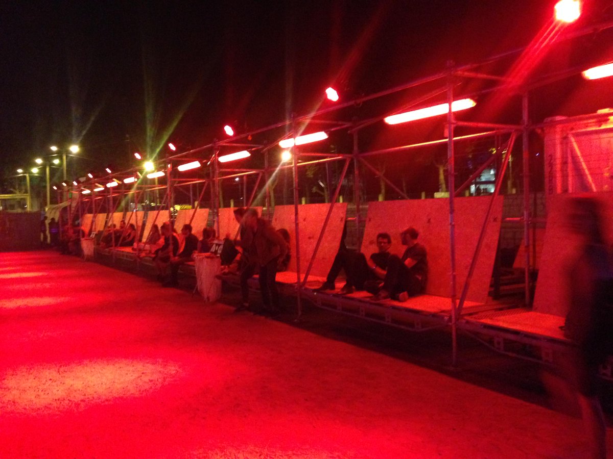 Confluence_Arch's tweet photo. Last night our students' work finally came to life at the inauguration: Nuits Sonores !! #lyon #nuitssonores http://t.co/0uS8SXrgc5