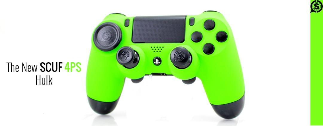 ScufGaming's tweet photo. The SCUF 4PS Hulk http://t.co/6gQPjALHiC http://t.co/GzKpO9J6Lv