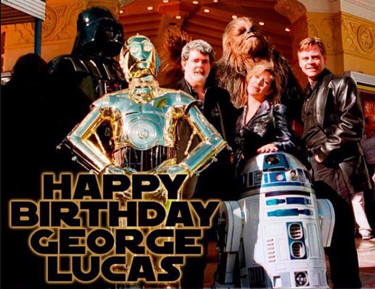 Happy Birthday to George Lucas!!    