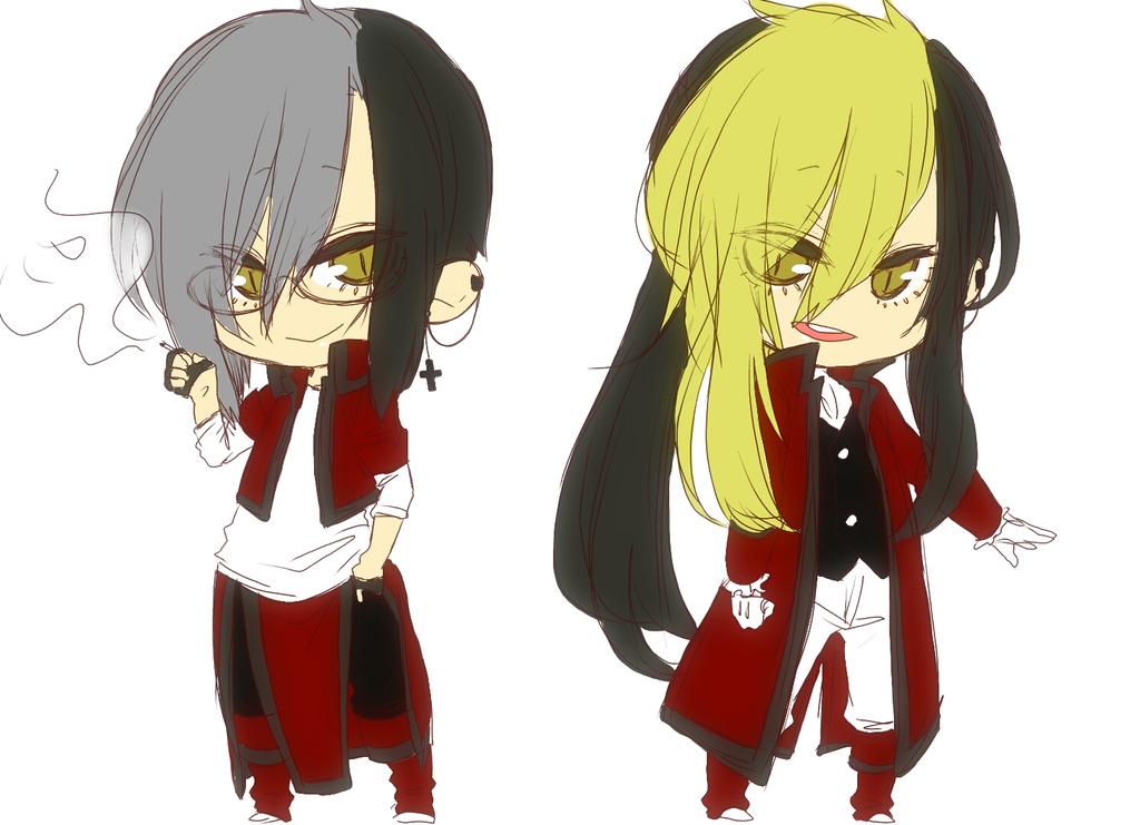 前後で髪の長さに差のある創作キャラを教えてください 前後で髪の長さに差のある創作キャラを教えてください