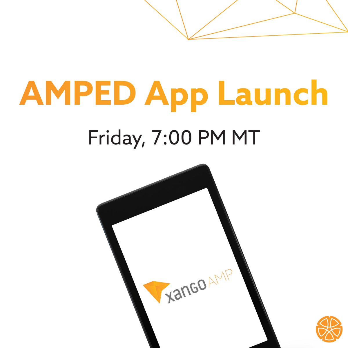 xango1's tweet photo. Time to #GETAMPED! We're launching our #AMPApp Friday at 7PM! Click here to join the #webinar: http://t.co/p7KMSUjRTa http://t.co/Vf15ULUFGB