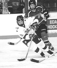 NCSA_IceHockey's tweet image. Today's #tbt goes to our @ncsa president @LMS88 during her playing days @YaleWhockey!