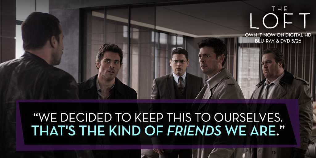 TheLoftMovie's tweet photo. Promise not to tell? #TheLoftMovie http://t.co/Bvewzz1kIb