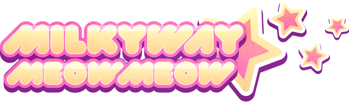 KahootStudios's tweet photo. Introducing Milkyway Meow Meow, aka Space Cat Moon Puncher, and the fancy logo!  http://t.co/5FmGwWoVwG http://t.co/SlXFBK5kBE