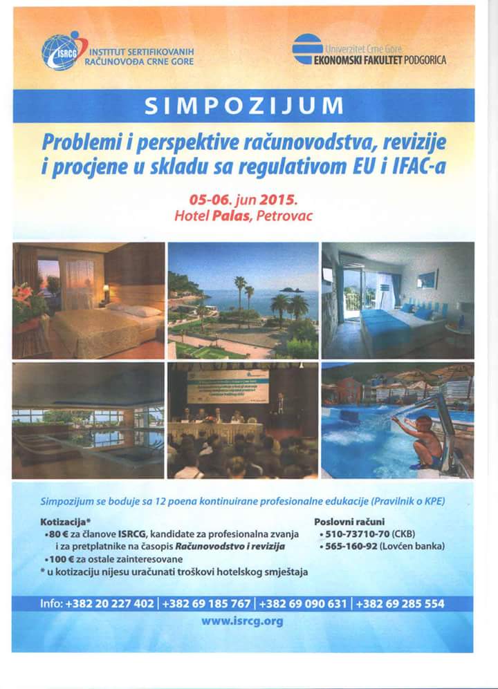 InstitutSRCG's tweet photo. Simpozijum, hotel "Palas", Petrovac, 05-06 jun 2015 http://t.co/3wo1ih5mXm