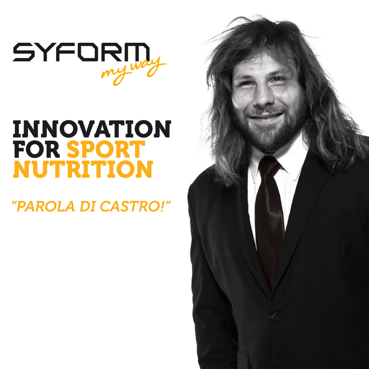 Martin Castrogiovanni ha scelto gli integratori #syform per prepararsi alla prossima Rugby World Cup! <a href="/castrito81/">Martin Castro</a>