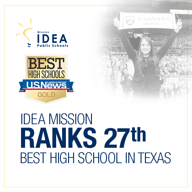 IDEAschools's tweet photo. Celebration continues: #IDEAMission is named the 27th best high school in TX and 150th in the nation! ProudIDEAMoment http://t.co/zrme4WyFnU