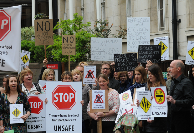 essexlive's tweet photo. Essex County Council rejects review of school transport cuts for kids starting in September http://t.co/Or6GabYlO7 http://t.co/euDu8Damt5