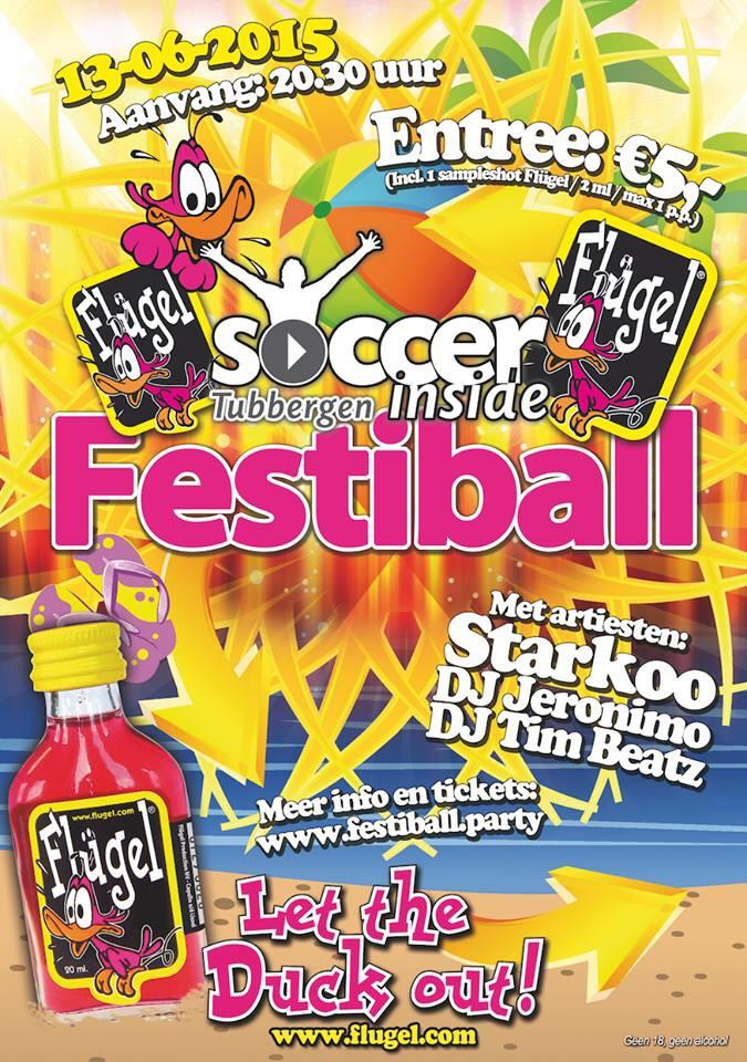 13 juni Festiball bij <a href="/soccerinside_nl/">Soccer Inside.nl</a> in Tubbergen. Beachvolleybal met aansluitend een knallend zomerfeest! #bethere