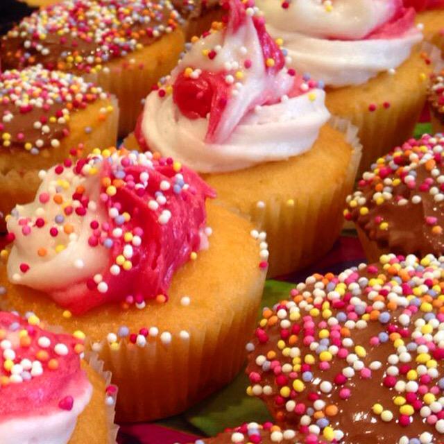 _ZESTPR's tweet photo. We've been baking in preparation for Thursday's vintage tea party! 1-3pm at @Starting_Gate_ join us for a treat 😁🍰 http://t.co/qwf28GALgR
