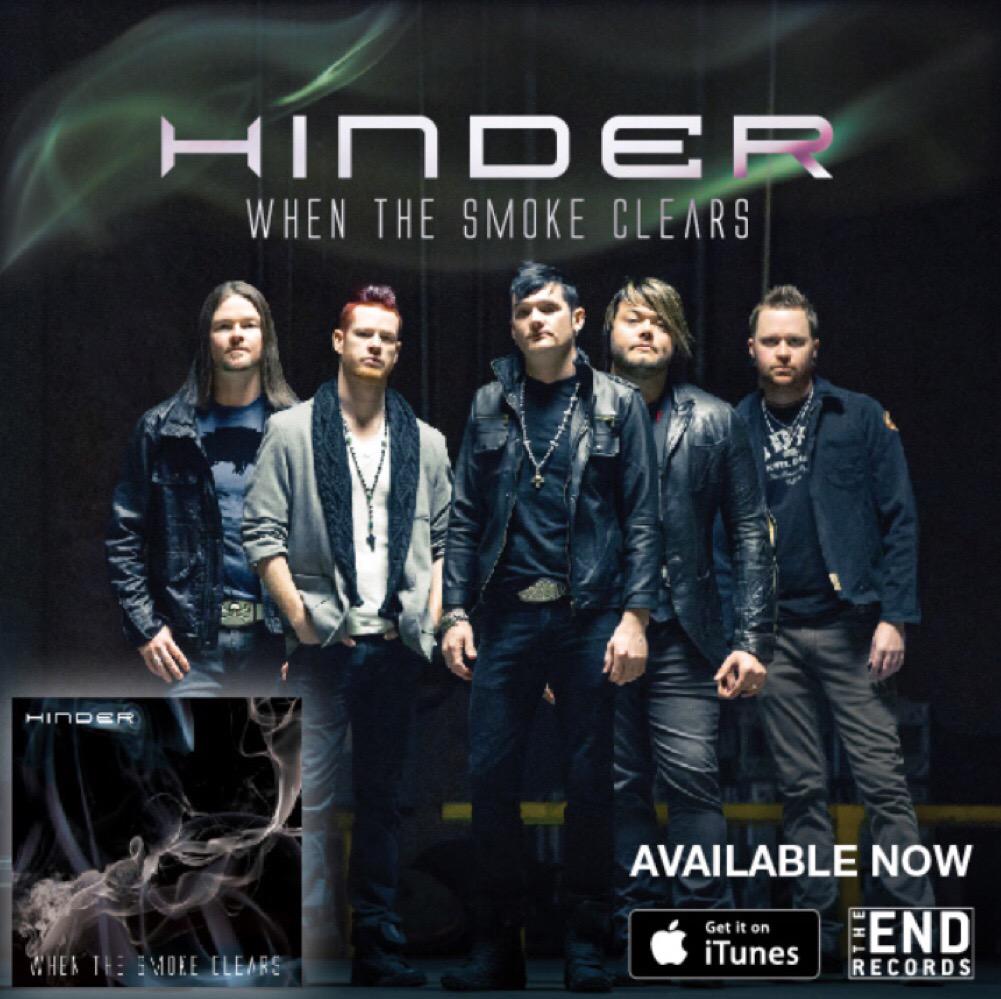 Make sure you check out the new <a href="/hindermusic/">HINDER</a> album, out today!! smarturl.it/Hinder-WTSC