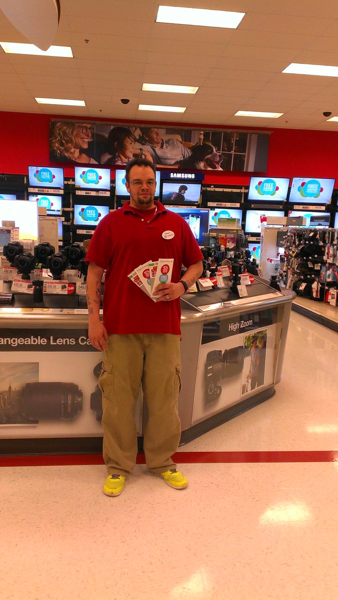 Electronics team member Mike has saved 4 guests 5% today!!!!!! Way to go Mike!!