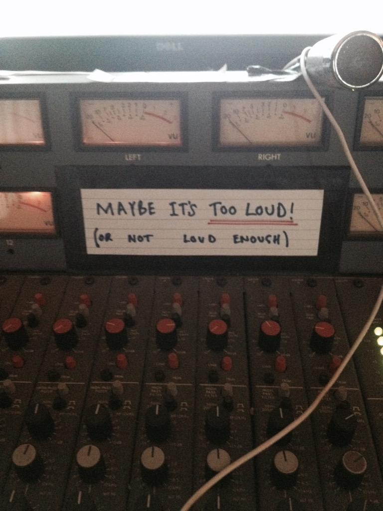 Album sessions have begun for <a href="/jonnythefirth/">jonnythefirth</a> solo album at the Penthouse. Protect your hearing y'all.