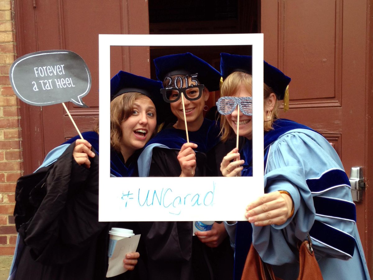 UNC's tweet photo. This was a blast! Photo booth fun with #UNC15 during #UNCgrad weekend: http://t.co/0AiLxfAxIF #UNC http://t.co/CRQwaWjKz3