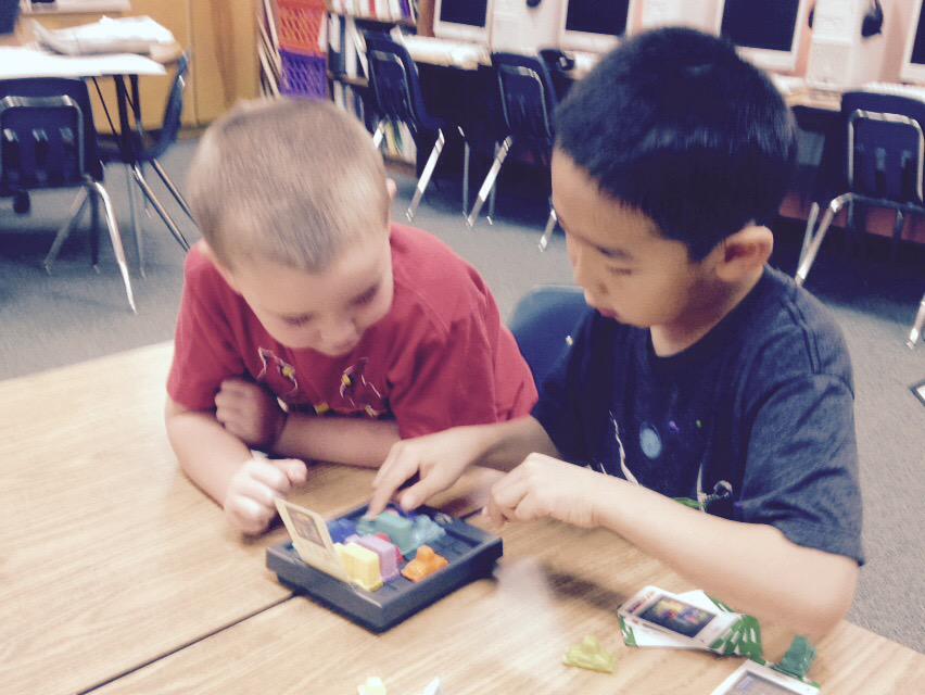lhodgeskaggs's tweet photo. Time for logical thinking! k PACE @SkaggsElem http://t.co/xh4gibLwqN
