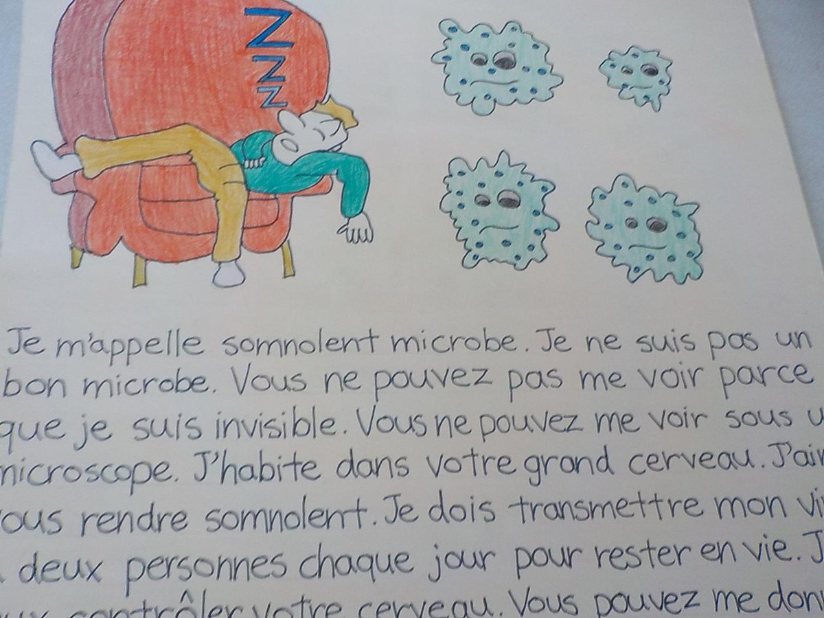 rtmsfrench's tweet photo. Les microbes de 7e année! http://t.co/WaH9A8vSYT