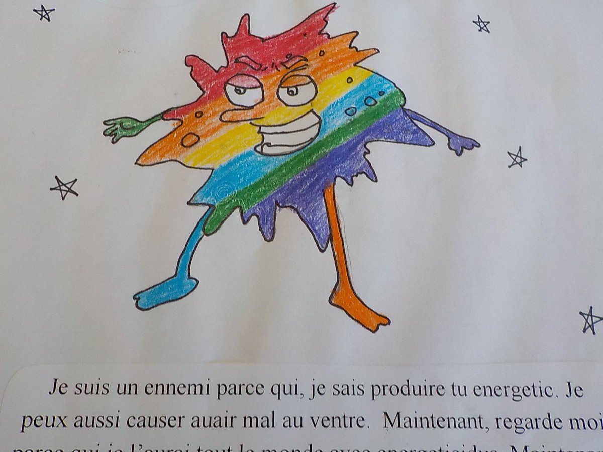 rtmsfrench's tweet photo. Les microbes de 7e année! http://t.co/WaH9A8vSYT