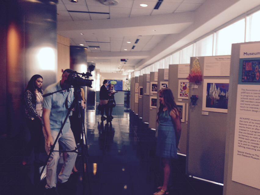 MageeCorinne's tweet photo. Interview with NPR at US DOE#teachwithmanray @MageeCorinne @APSKenmore @PrismK12 http://t.co/eA74PNIWWe