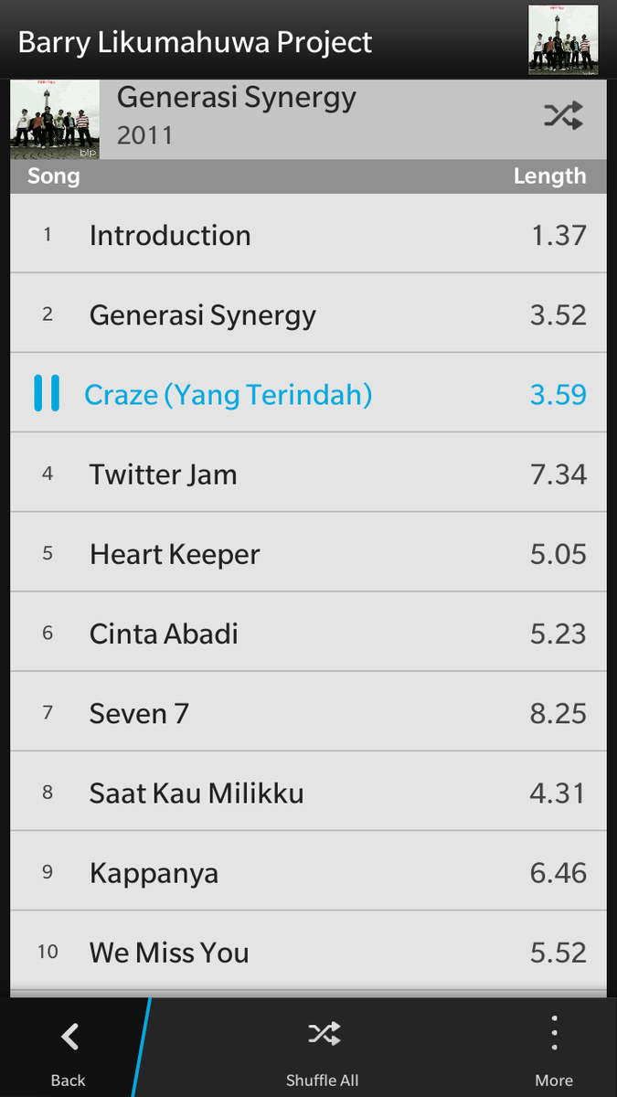 Santai" sambil dengerin lagunya <a href="/BLPofficial/">BLPofficial</a>