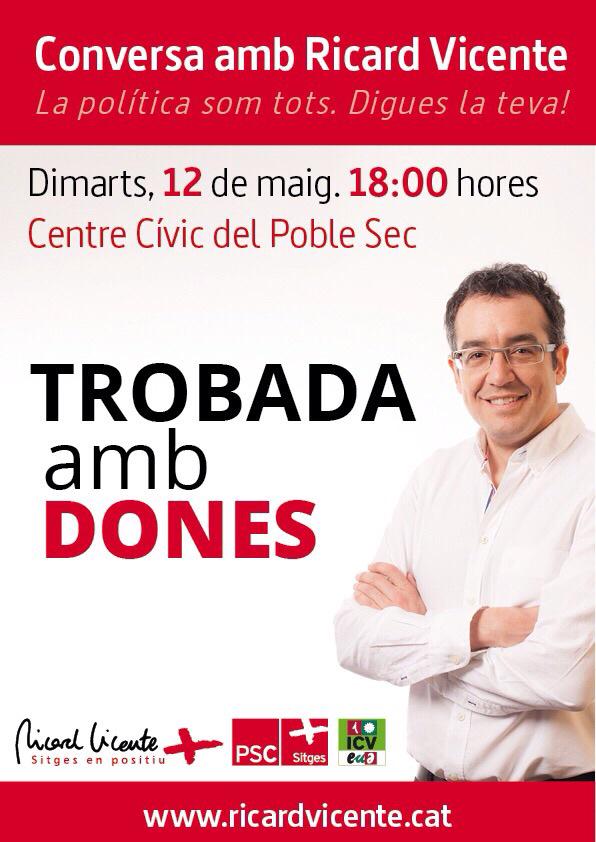 rosell_nuria's tweet photo. Vine a escoltar les nostres propostes per Sitges. T'esperem al centre cívic el Rusc aquesta tarda @ricardva http://t.co/XgOOGw5QAf