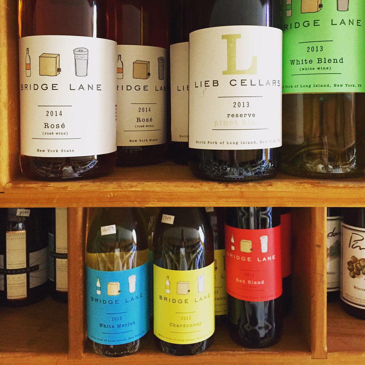 liebcellars's tweet photo. Does your local wine shop carry Lieb &amp; @bridgelanewine? If not, give us the name so we can have them try our wines! http://t.co/UsntoW3Z92