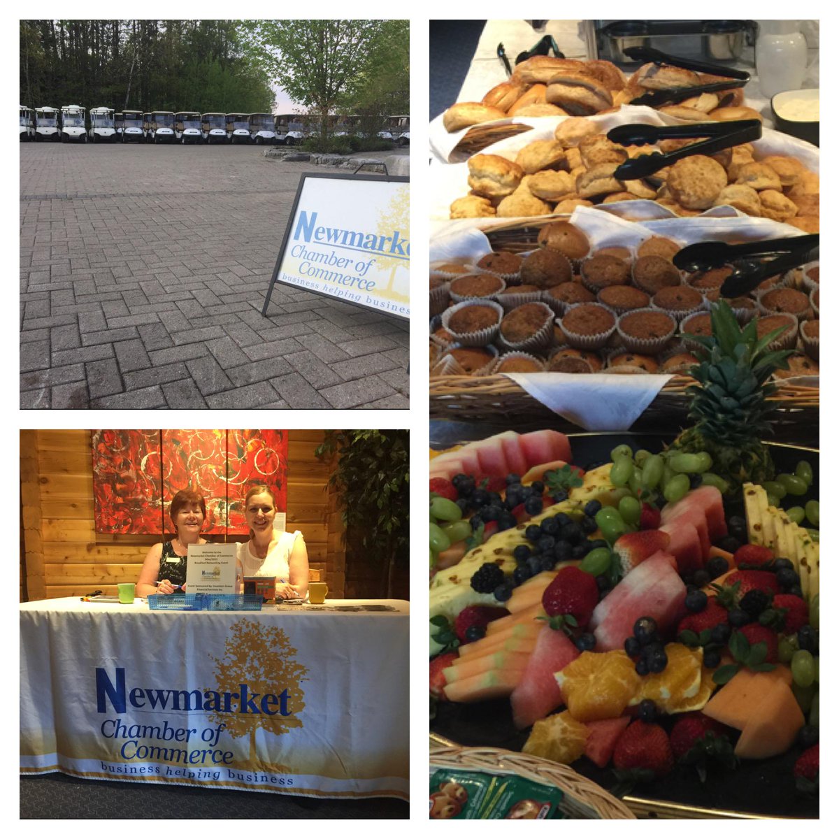PheasantRunGolf's tweet photo. Thank you @NMKTChamber for coming to breakfast! #NewmarketChamber #Breakfast #Networking #yummy #GoodMorning http://t.co/LYaFraUxCn