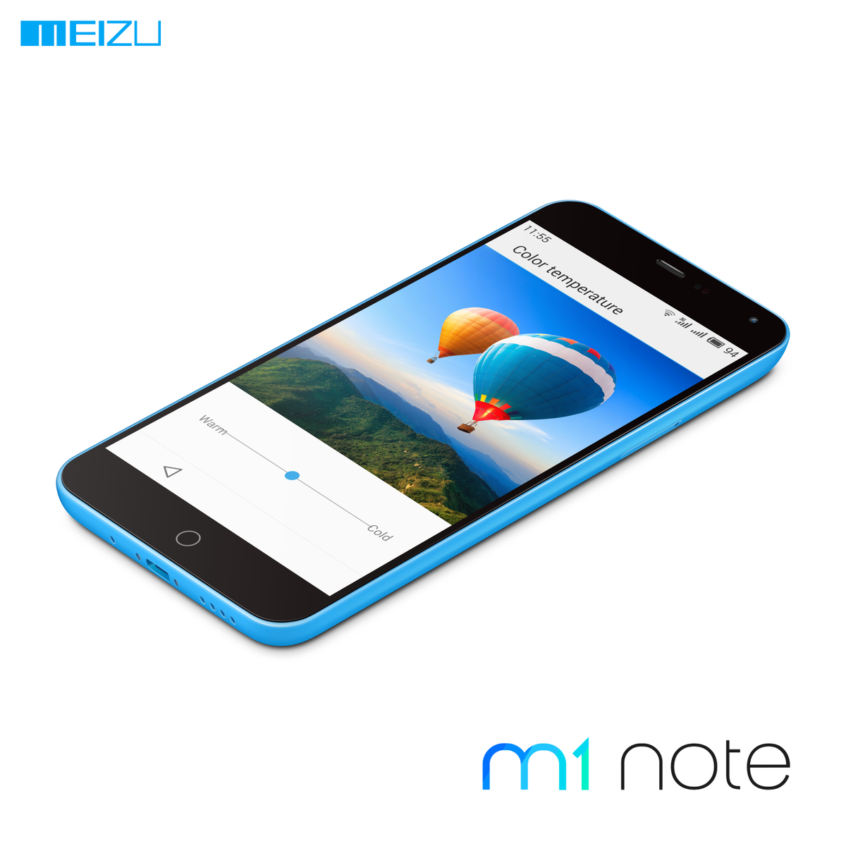 MEIZU's tweet photo. As of Flyme OS 4.2.0.5I, it's possible to change the color temperature of your Meizu m1 note's screen! http://t.co/iMylR0yMb9