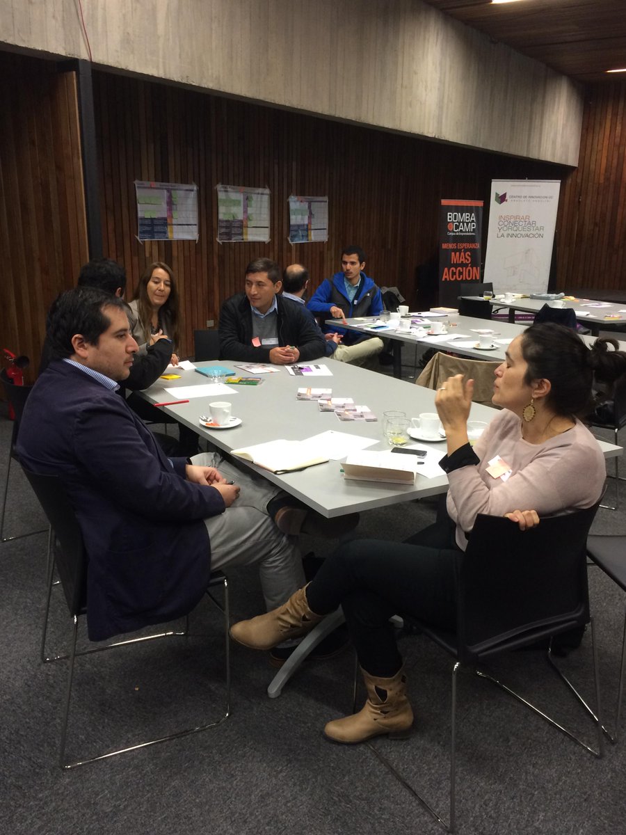 Algunos de los socios del #CentroInnovaUC ya están trabajando c/<a href="/BOMBAcamp/">BOMBAcamp</a> en la metodología Lean Enterprise