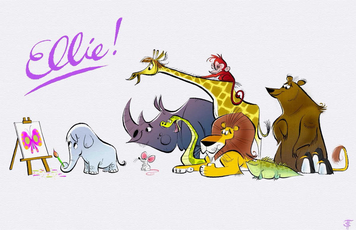 DisneyBooks's tweet photo. Happy #bookbirthday ELLIE! Character Designer #TonySiruno gives us the final #20DaysOfEllie portrait. @tinyteru http://t.co/zUwfMoTNsn