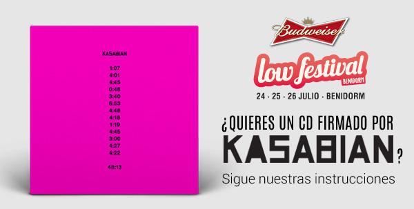 LowFestival's tweet photo. ¿Quieres el DISCO de @KasabianHQ FIRMADO? 
1.Haz RT
2.Sigue a @Budweiser_es
3.Tuitea con el hashtag #MusicBuds http://t.co/HyLzHmWjNB