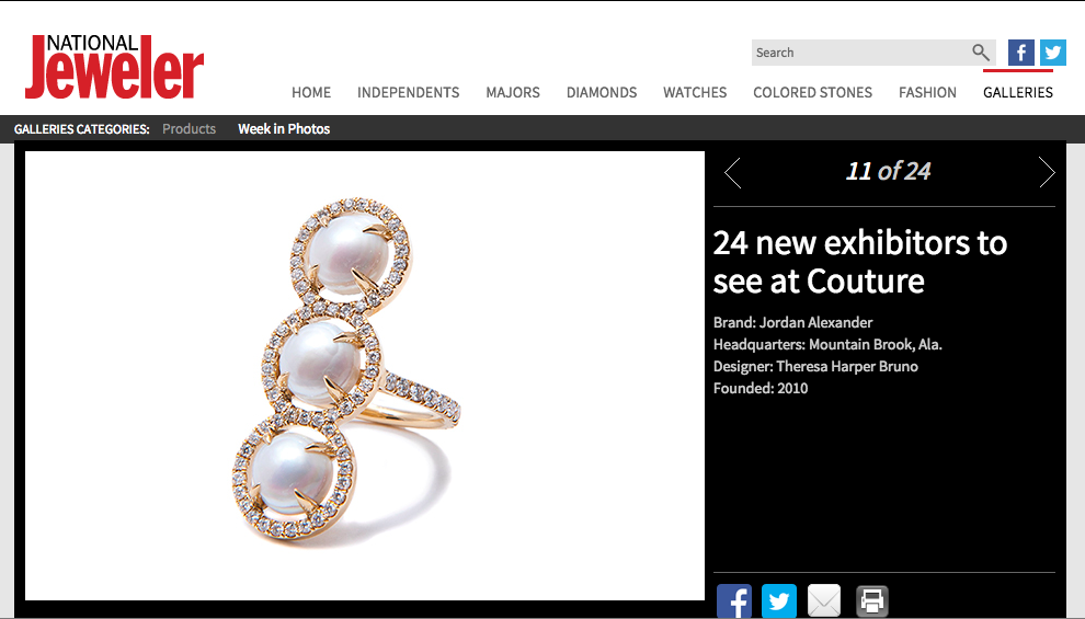 JA_Jewelry's tweet photo. Honored to be 1 of 24 new @by_couture exhibitors featured by @NationalJeweler @hannah_says !!! http://t.co/tZy18tuDDm http://t.co/qdBFFlWxa9