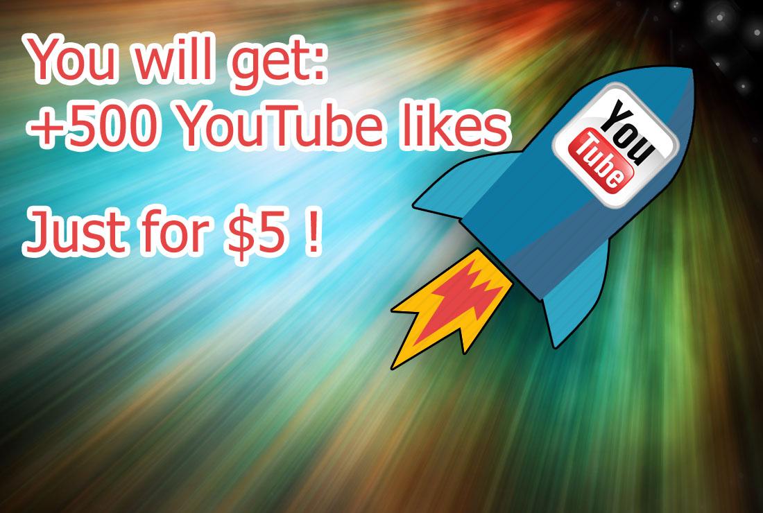 irysojRe's tweet image. fiverr.com/s2/c0a6374134
I will provide You, 500+ YouTube Likes on your video, only for $5