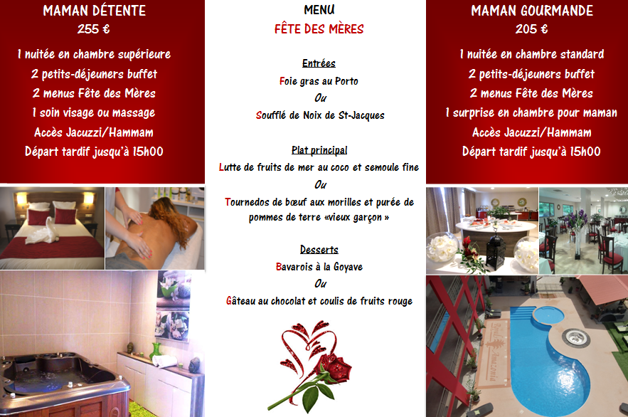 RoyalAmazonia97's tweet photo. BONNE FÊTE MAMAN!
Choisissez votre formule pour lui faire plaisir!
Plus d'infos au 0594 39 15 15 http://t.co/pNTiSCijo4